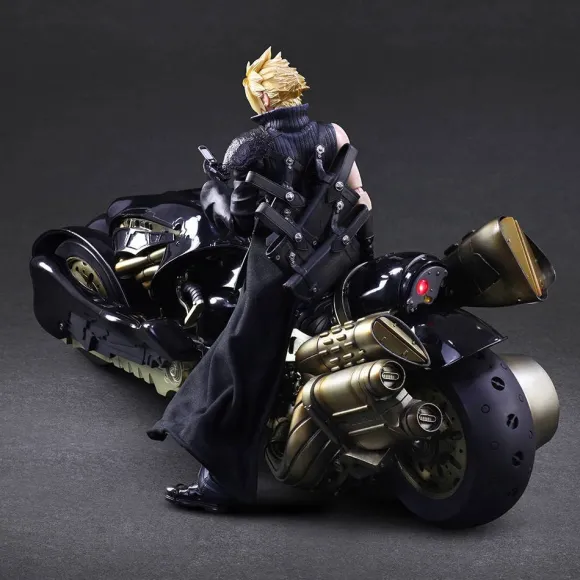 Final Fantasy VII Advent Children Play Arts Kai: Cloud & Fenrir