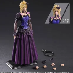 FINAL FANTASY VII Remake PLAY ARTS Kai Cloud Strife - Dress Ver. -