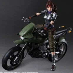 Final Fantasy VII Remake: Play Arts Kai Jessie & Motor Bike Set