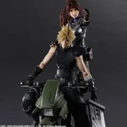 Final Fantasy VII Remake: Play Arts Kai Jessie, Cloud & Motor Bike Set