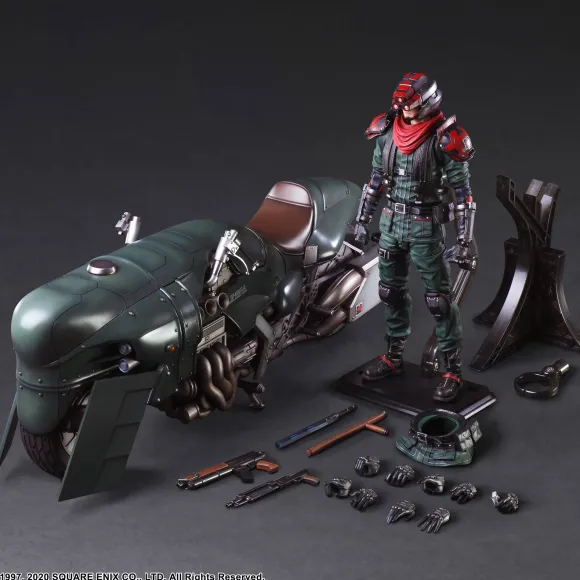 Final Fantasy VII Remake PLAY ARTS Kai Advanced Bike Guard & Bike Set