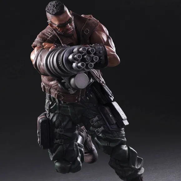 Final Fantasy VII Remake Play Arts Kai: Barret Wallace