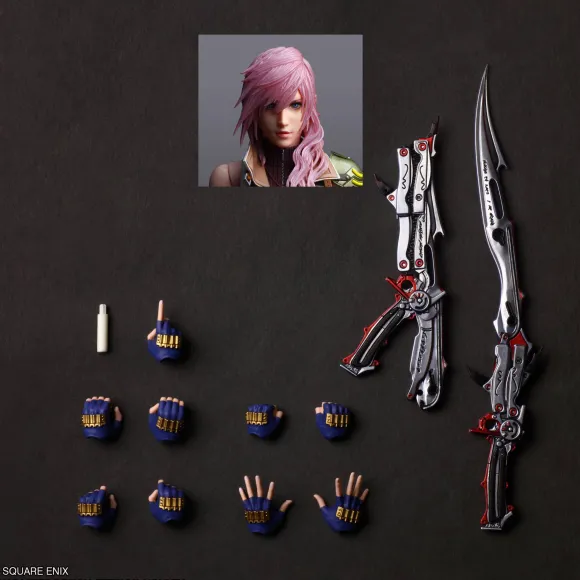 Final Fantasy XIII PLAY ARTS Shin Lightning