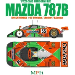 1/12 Full Detailed Kit: Mazda 787B