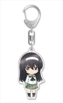 Girls und Panzer das Finale: Nendoroid Plus Acrylic Keychain Mako Reizei