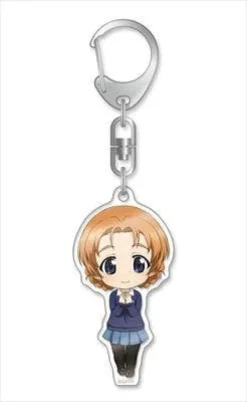 Girls und Panzer das Finale: Nendoroid Plus Acrylic Keychain Orange Pekoe