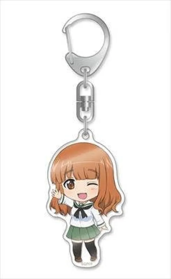 Girls und Panzer das Finale: Nendoroid Plus Acrylic Keychain Saori Takebe
