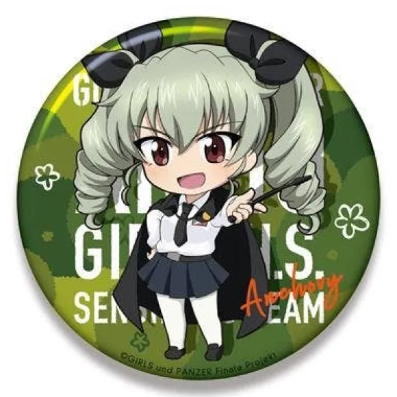Girls und Panzer das Finale: Nendoroid Plus Big Can Badge Anchovy