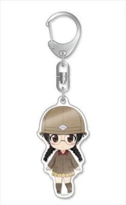Girls und Panzer das Finale: Nendoroid Plus Acrylic Keychain Fukuda