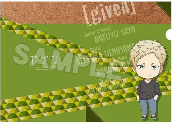 Given: Nendoroid Plus Clear File Akihiko Kaji
