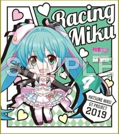 Hatsune Miku GT Project: Racing Miku 2019 Ver. Nendoroid Plus Mini Shikishi Board 1