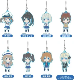 High School Fleet: Nendoroid Plus Trading Rubber Charm Strap: 1Box (8pcs)
