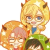 Idolish 7: Nendoroid Plus Unit Rubber Charm Strap Yamato & Mitsuki & Nagi