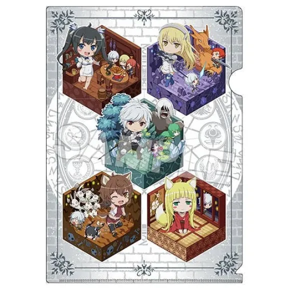 Is It Wrong to Try to Pick Up Girls in a Dungeon? II: Nendoroid Plus Vignette Design Clear File