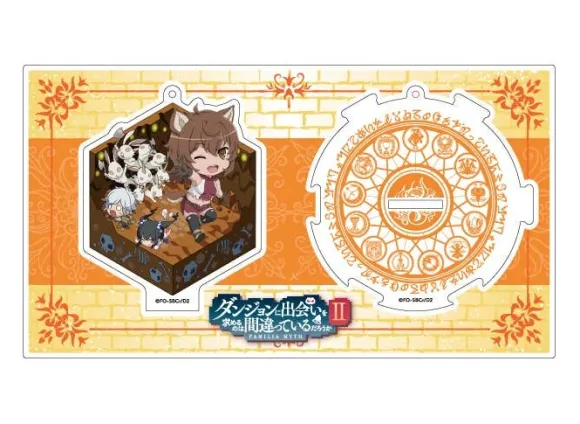 Is It Wrong to Try to Pick Up Girls in a Dungeon? II: Nendoroid Plus Vignette Design Acrylic Stand Keychain Lilliluka