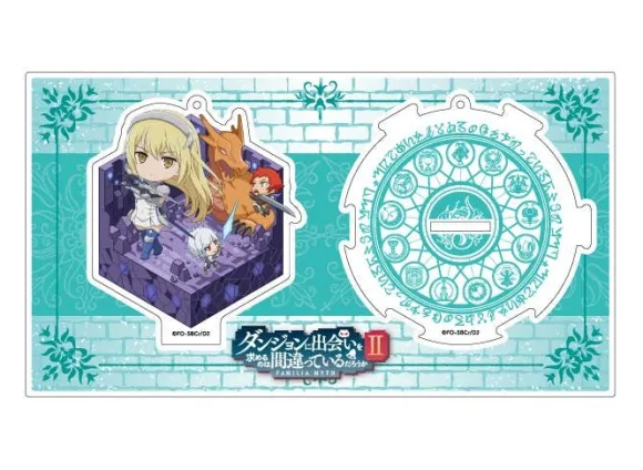 Is It Wrong to Try to Pick Up Girls in a Dungeon? II: Nendoroid Plus Vignette Design Acrylic Stand Keychain Ais
