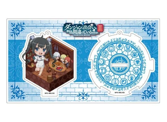 Is It Wrong to Try to Pick Up Girls in a Dungeon? II: Nendoroid Plus Vignette Design Acrylic Stand Keychain Hestia