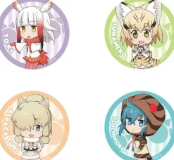 Kemono Friends Nendoroid Plus Can Badge Set Mountain & Desert Area