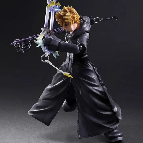 Kingdom Hearts II Play Arts Kai Roxas Organization XIII Ver.