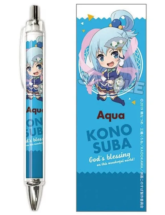 KonoSuba: God's Blessing on this Wonderful World! Crimson Legend: Nendoroid Plus Ballpoint Pen Aqua