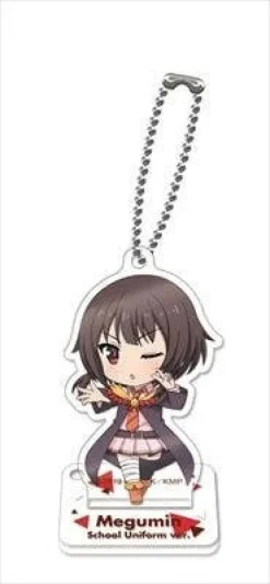 KonoSuba: God's Blessing on this Wonderful World! Crimson Legend: Nendoroid Plus Acrylic Stand Megumin School Uniform Ver.