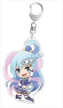 KonoSuba: God's Blessing on this Wonderful World! Crimson Legend: Nendoroid Plus Big Acrylic Keychain Aqua