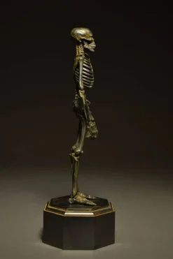 KT Project KT-005 Takeya Style Jizai Okimono - Skeleton Iron Rust Color