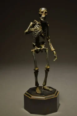 KT Project KT-005 Takeya Style Jizai Okimono - Skeleton Iron Rust Color