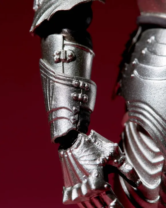 KT Project Takeya Shiki Jizai Okimono: 15th Century Gothic Style Field Armor (Silver)