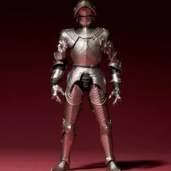 KT Project Takeya Shiki Jizai Okimono: 15th Century Gothic Style Field Armor (Silver)