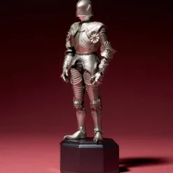KT Project Takeya Shiki Jizai Okimono: 15th Century Gothic Style Field Armor (Silver)