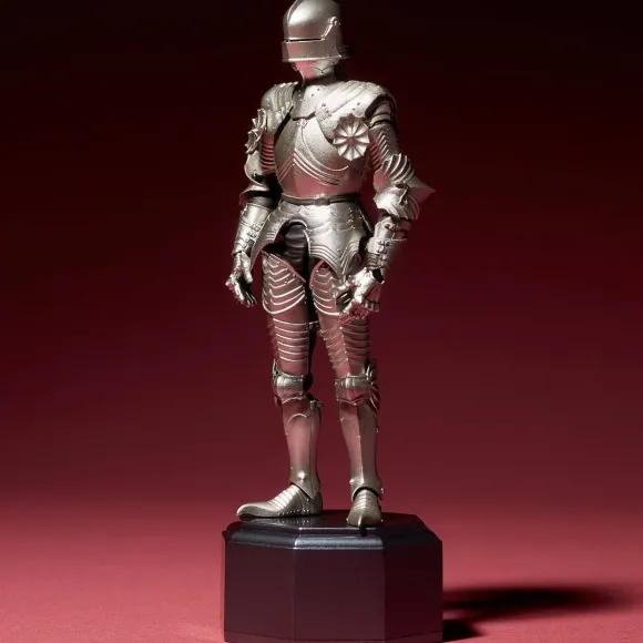 KT Project Takeya Shiki Jizai Okimono: 15th Century Gothic Style Field Armor (Silver)