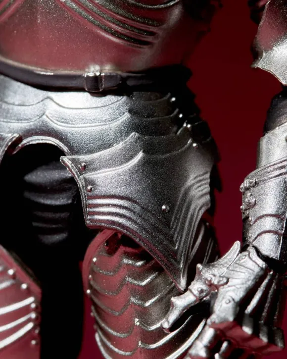 KT Project Takeya Shiki Jizai Okimono: 15th Century Gothic Style Field Armor (Silver)