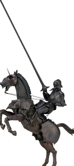 KT Project Takeya Shiki Jizai Okimono: 15th Century Gothic Equestrian Armor Bronze