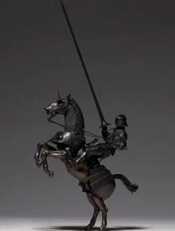 KT Project Takeya Shiki Jizai Okimono: 15th Century Gothic Equestrian Armor Bronze