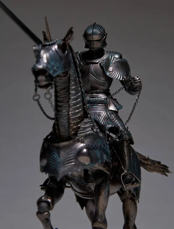 KT Project Takeya Shiki Jizai Okimono: 15th Century Gothic Equestrian Armor Bronze