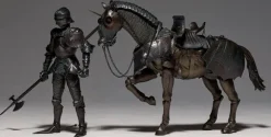 KT Project Takeya Shiki Jizai Okimono: 15th Century Gothic Equestrian Armor Bronze