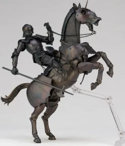 KT Project Takeya Shiki Jizai Okimono: 15th Century Gothic Equestrian Armor Bronze