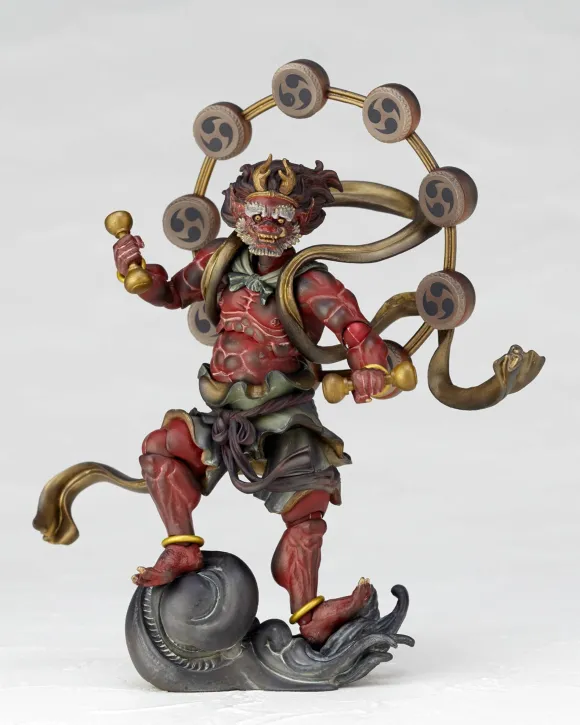 KT Project Takeya Shiki Jizai Okimono: Raijin (Red)