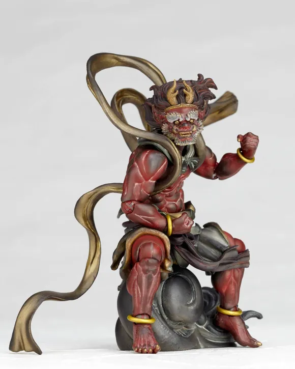 KT Project Takeya Shiki Jizai Okimono: Raijin (Red)