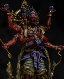 KT Project Takeya Shiki Jizai Okimono: Ashura Painted Ver.