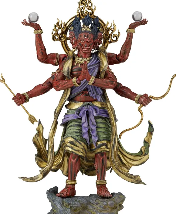 KT Project Takeya Shiki Jizai Okimono: Ashura Painted Ver.