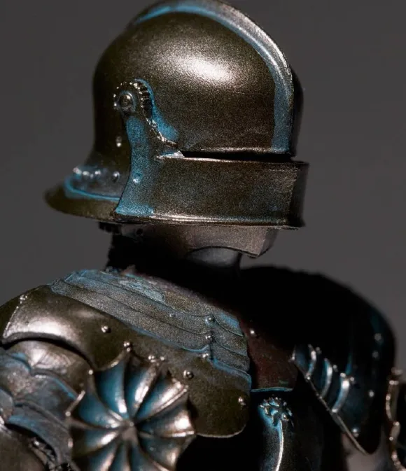 KT Project Takeya Shiki Jizai Okimono: 15th Century Gothic Style Field Armor (Bronze)