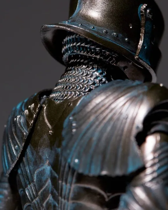 KT Project Takeya Shiki Jizai Okimono: 15th Century Gothic Style Field Armor (Bronze)