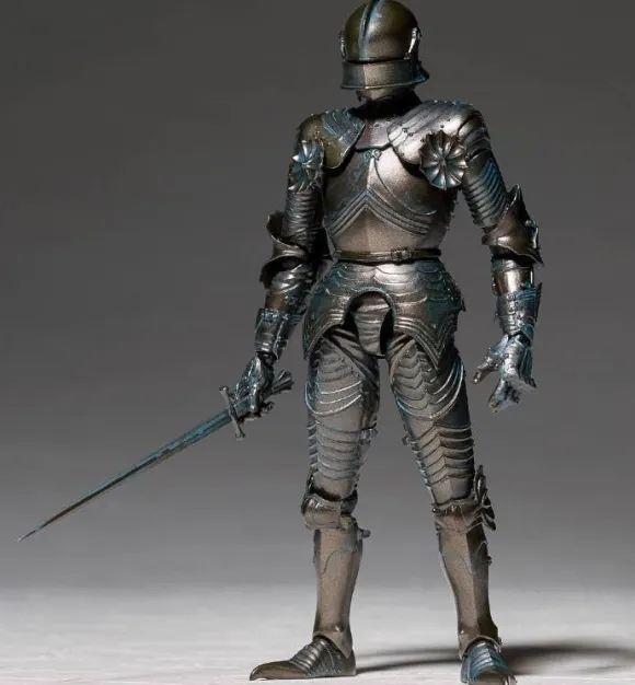 KT Project Takeya Shiki Jizai Okimono: 15th Century Gothic Style Field Armor (Bronze)