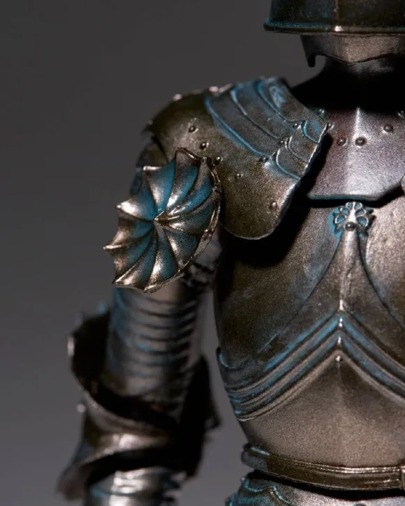 KT Project Takeya Shiki Jizai Okimono: 15th Century Gothic Style Field Armor (Bronze)