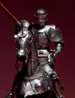 KT Project Takeya Shiki Jizai Okimono: 15th Century Gothic Equestrian Armor Silver