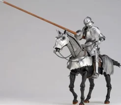 KT Project Takeya Shiki Jizai Okimono: 15th Century Gothic Equestrian Armor Silver