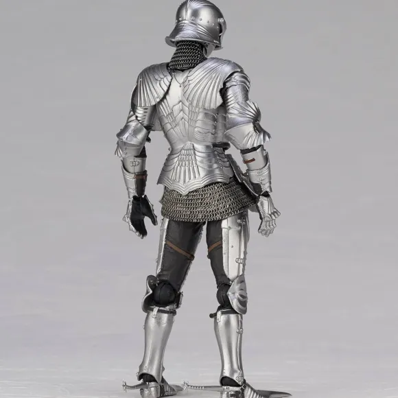 KT Project Takeya Shiki Jizai Okimono: 15th Century Gothic Equestrian Armor Silver