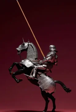KT Project Takeya Shiki Jizai Okimono: 15th Century Gothic Equestrian Armor Silver